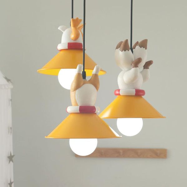 

pendant lamps modern minimalist deco puppy bedroom bedside lamp children's room nordic girl boy cartoon creative dining
