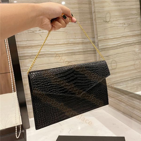 

luxurys designers bags shoulder handbag chains messenger women totes fashion vintage handbags printed classic crossbody clutch purse wallet