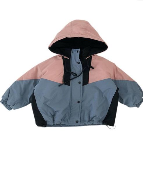 

jackets 2021 girls autumn jacket school kids outdoor windproof hoody coat children sports korea baby pography clothes, Blue;gray