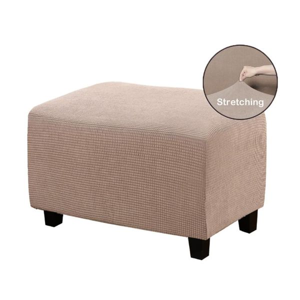 

stretch ottoman cover slipcovers for living room household foot stool covers chair