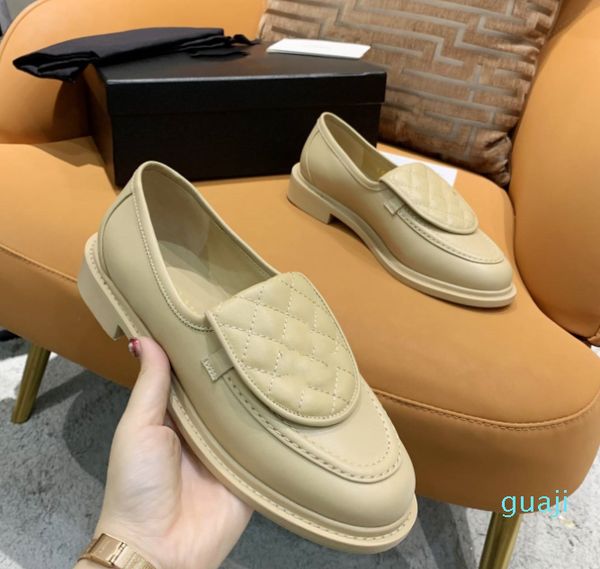

lastest women espadrilles ladies casual shoes spring autumn fashion real genuine leather flats loafers slip-on platform shoe, Black
