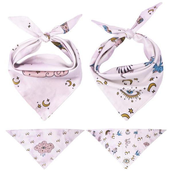 

eye dog bandana reversible tie on scarf pet accessory for gifts apparel