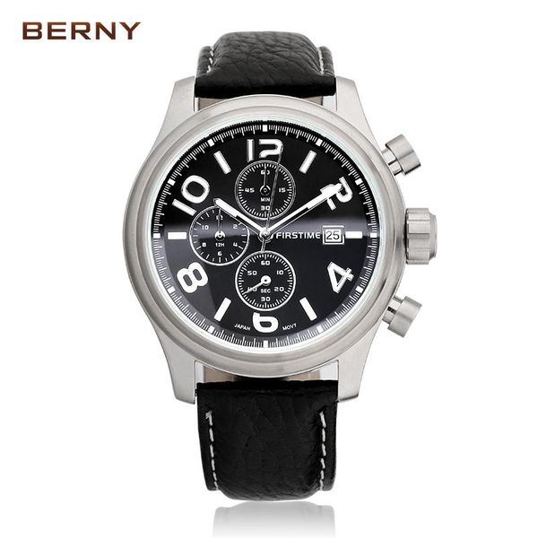

wristwatches mens watch quartz wristwatch for man multifunction waterproof sport male clock montre homme reloj hombre, Slivery;brown