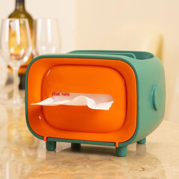 

tissue boxes & napkins multifunctional box stylish holder rectangular retro facial mjj88