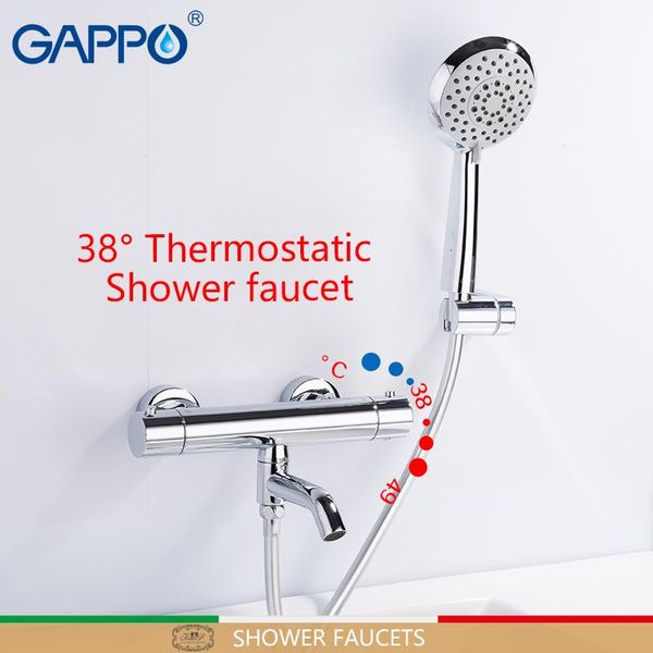 

shower faucet bathroom faucets bath thermostatic tub rainfall taps system sets