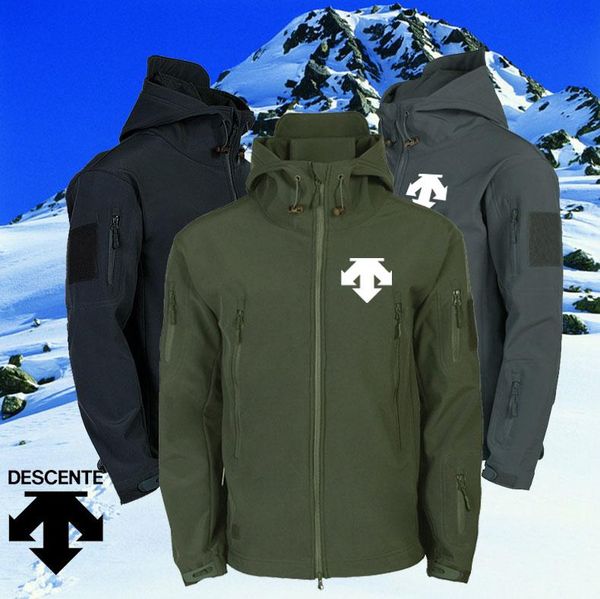 

men's jackets men casual outdoor mountaineering autumn winter breathable proof warm wear-resistant jacket coat fashion clothing tren, Black;brown