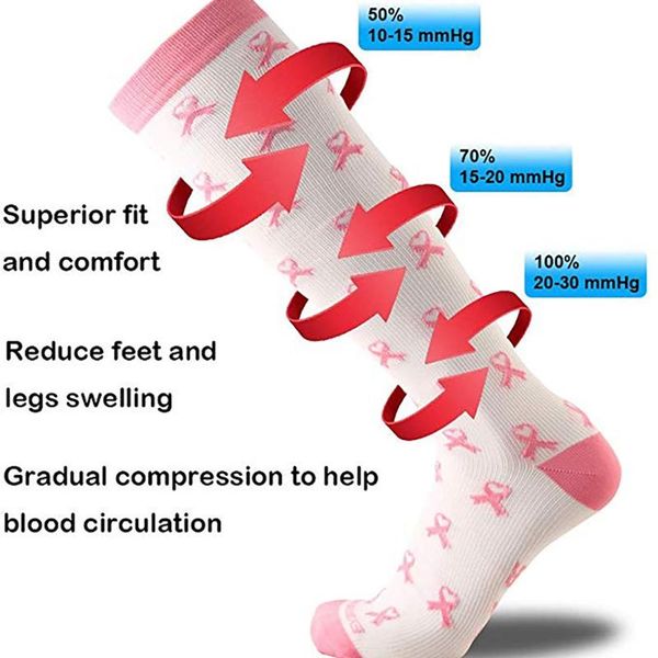 

sports socks men women pnylon outdoor high long tube stockings running colorful marathon compression, Black