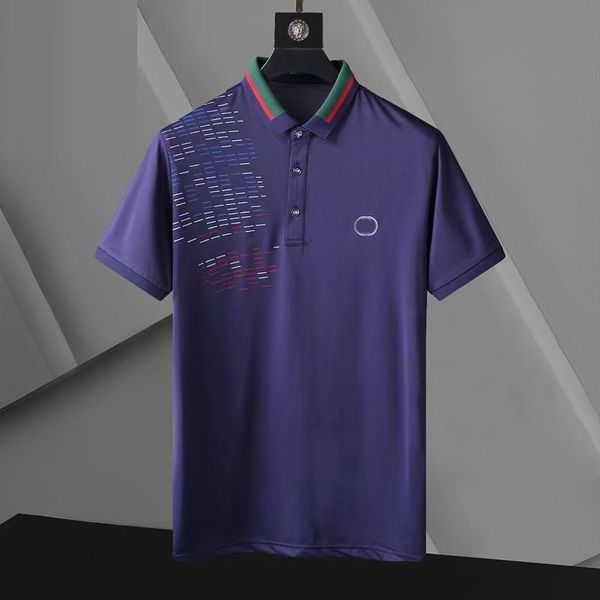 

men polo brand mens polos high-end t shirt summer fashion breathable short-sleeved lapel casual retro embroidery pattern paris trend short-s, White;black