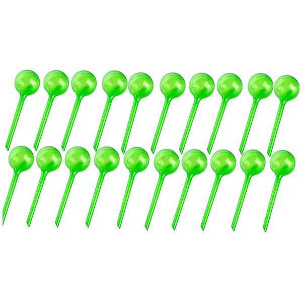 

watering equipments 20 packs plants automatic water device holiday houseplant potted (small, green)