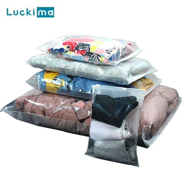 

storage bags 50/100pcs bag 12 wire thick home organizer zipper transparent seal reusable package for jewelry bedding