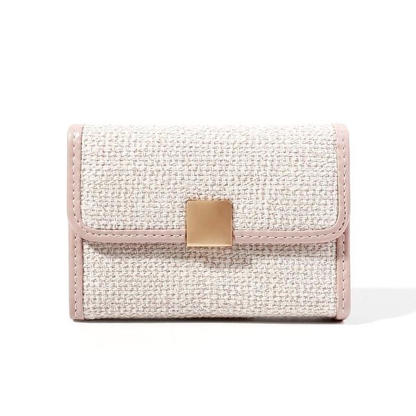 

card holders 2021 ladies mini bag fashion stitching organ package, Brown;gray