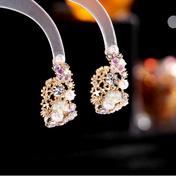 

dangle & chandelier women design earrings 2021 exaggerated, Silver