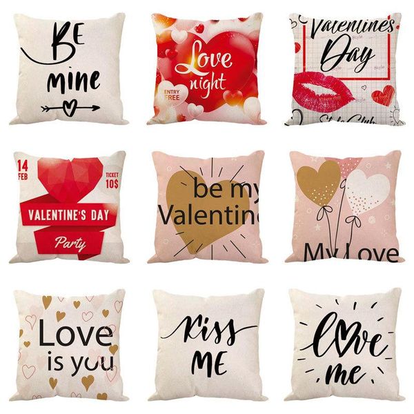 

cushion/decorative pillow valentine's day plush love letter pattern sofa hug