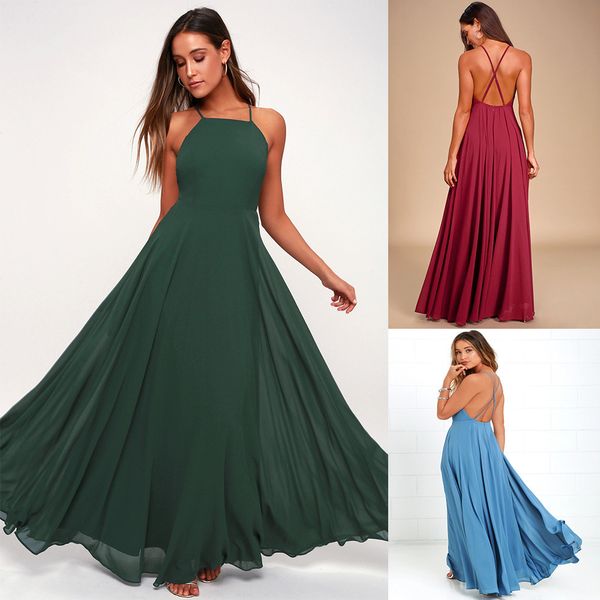 

charming dresses party chiffon swing waist style women's, Black;gray