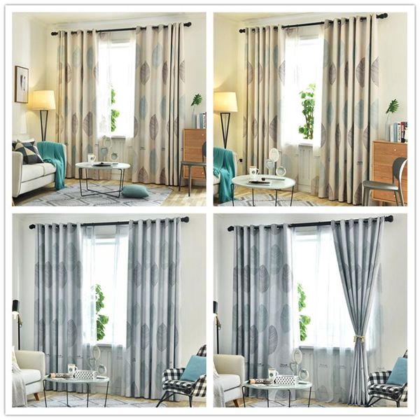 

curtain & drapes gyc2319 gyrohome 1pc blackout north european "customised" window linen livingroom dec