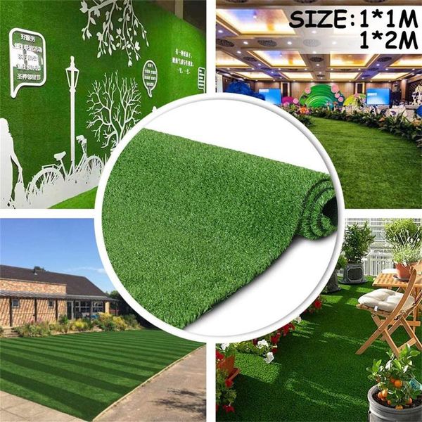 

artificial plants lawn wall turf grass carpet mat roll decor for outdoor room home shop wedding garden micro landscape decorative flowers &
