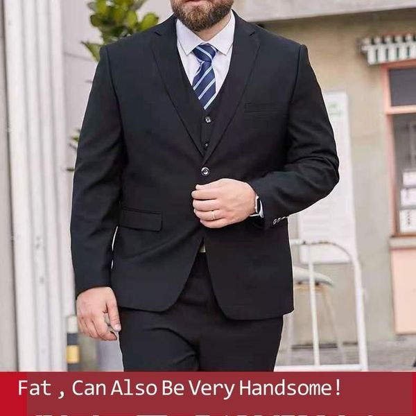 

men's suits & blazers 9xl brazer korean plus size suit jacket dad's business for middle-aged formal dress fattened denim blazer co, White;black