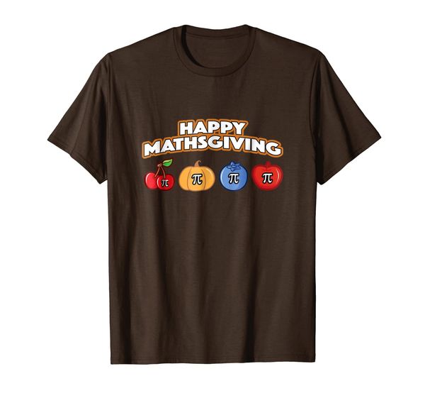 

thanksgiving / mathsgiving pie shirt for math geeks nerds, White;black