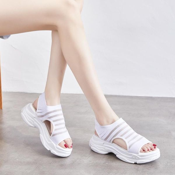 

women's wedge sandals with pearls across the platform high heels, Black