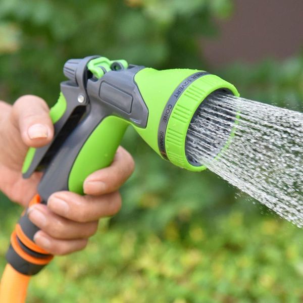 

garden sprayer water spray bottle ten modes plastic mist gun plant watering tool can drop wholesale equipments