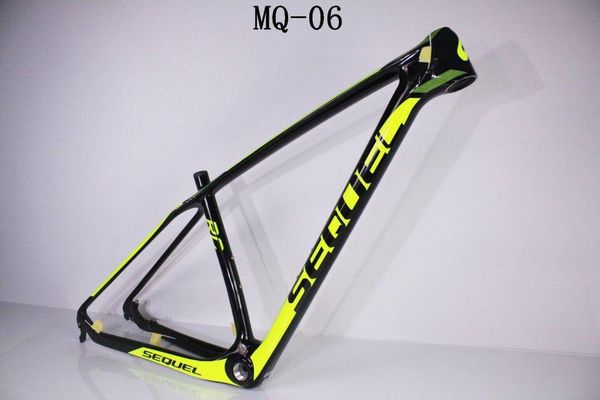 

bike frames sequel brand carbon frame 142*12mm thru axle bicicletas mountain 29 rc logo mtb with bb30/bsa bottom bracket