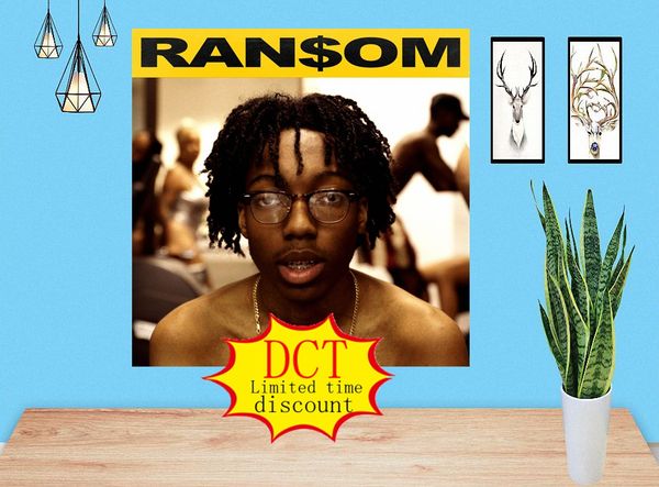

ransom lil tecca lyrics album poster music cover silk art print