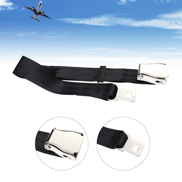 

safety belts & accessories 130cm adjustable airplane airline aeroplane aircraft extra long seat belt extender fits most major airlines