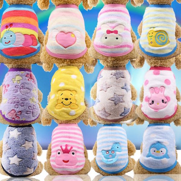 

dog apparel cute clothes costumes warm fleece puppy pet cat coat jacket autumn winter for small dogs cats chihuahua pug clothing