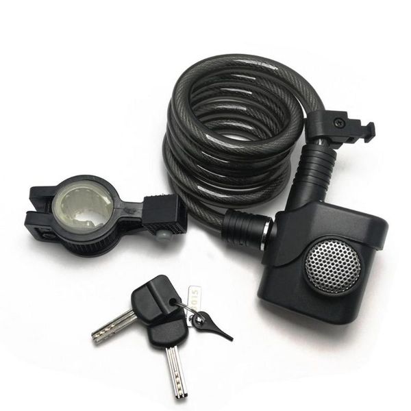 

bike locks portable lock security anti-theft with key coil durable for mountain bicycle road cycling accessories