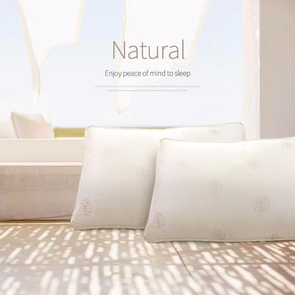 

1.4kg/1.6kg/2.0kg silk pillows chinese natural silk/mulberry bed pillow el memory for baby health sleeping customize