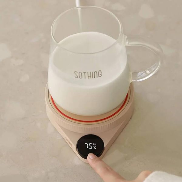 

carpets sothing smart touch heating cup warmer pad 3 speed thermostat tea automatic shutdown plate fast heater