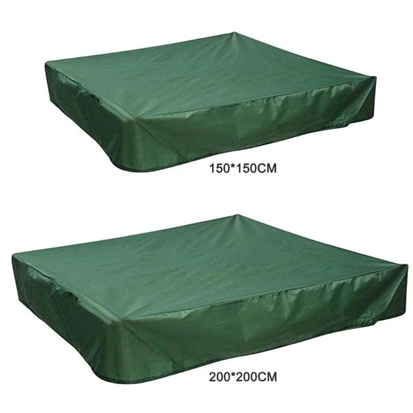 

pool & accessories square garden sandbox dust cover waterproof oxford cloth shelter canopy children toy sandpit dustproof covers