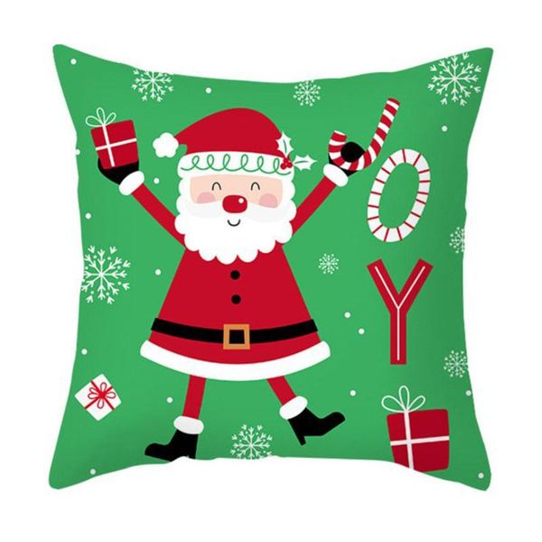 

pillow case pillowcase cartoon christmas printed cushion cover home decor cotton linen covers sofa cushions cases qp2