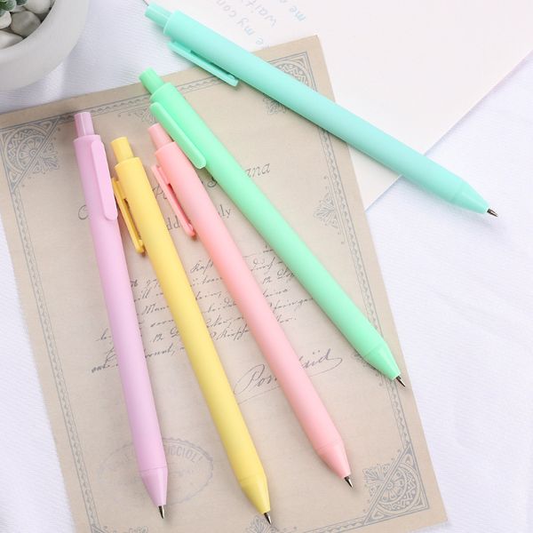 

pen water color black new student candy press simple korean neutral makaron color