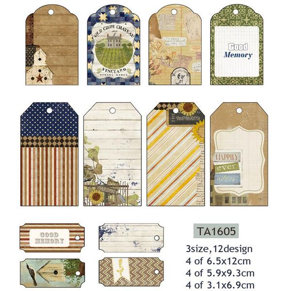 

other arts and crafts retro small hanging card, bookmark, message used for diy scrapbook, handmade card paper po decoration accessories craf