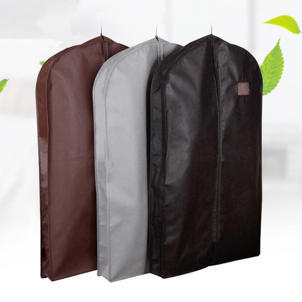 

clothing & wardrobe storage widening clothes cover non-woven fabric dust moisture proof hanging bag for winter fur coat protector ahd001