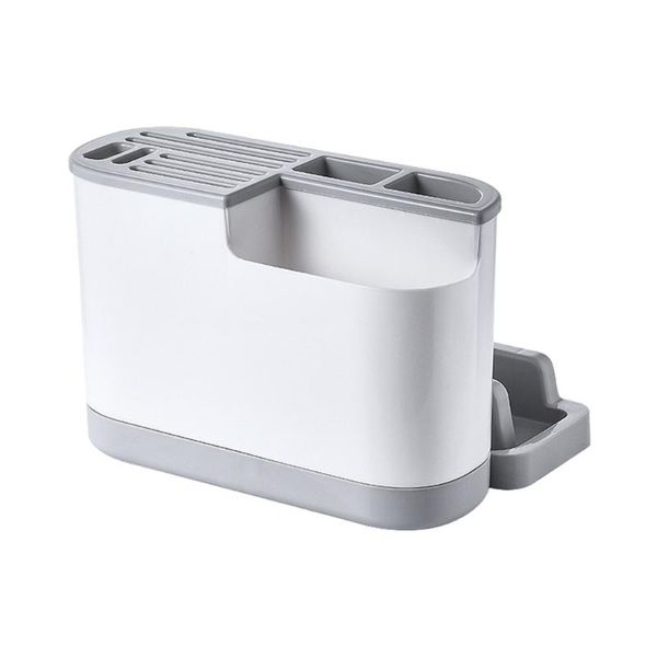 

kitchen storage & organization utensil holder plastic knife block drainboard cutting board rack