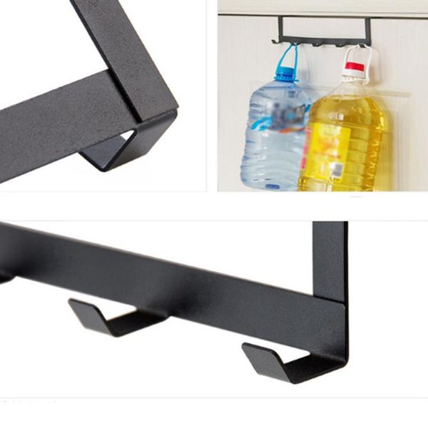 

hooks & rails clothes multifunction cupboard cabinet door back towel hanger rack over the 5 home bathroom organizer