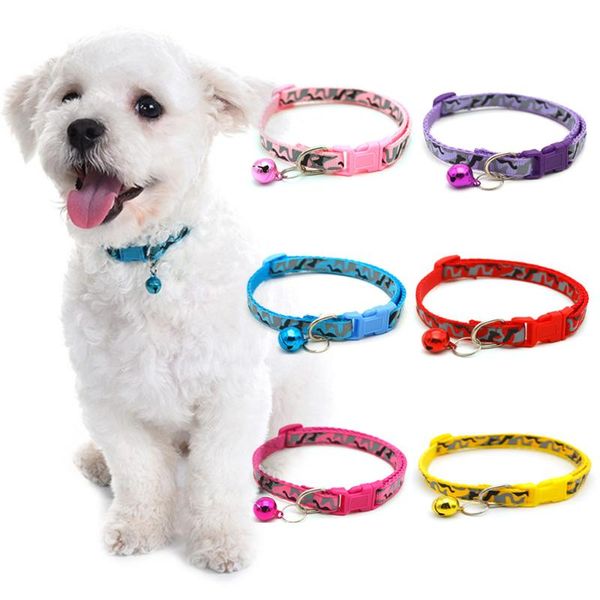 

kitten collar cat collars break away buckle small bell pets camo adjustable for kitty puppy & leads