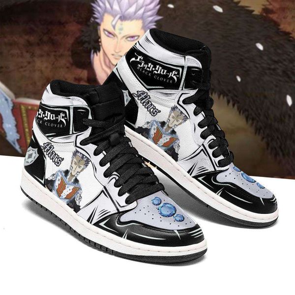 

customization diamond kingdom mars sneakers black clover anime shoes