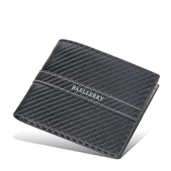 

purse youse wallet men short korean thin multi horizontal open card bag purses, White