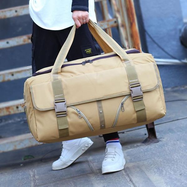

men's large-capacity handbag luggage bag outdoor duffel large hiking camping hunting travel military tactics bags