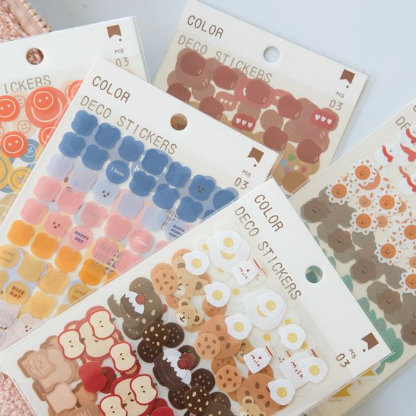 

120pcs colorful dot sealing sticker self-adhesive diy scrapbooking journal p decorative labels envelope seals