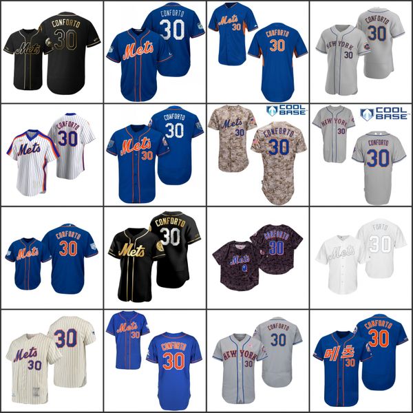 

new york mets men 30 michael conforto women youthjerseys, Black;red