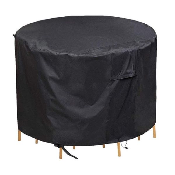 

storage bags round table cover protect waterproof chair cloth