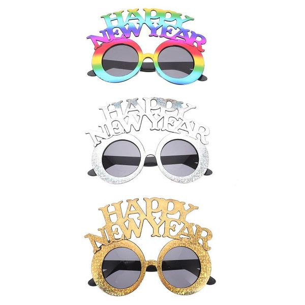 

christmas decorations 3pcs unique cosplay glasses festival funny eyeglass delicate prom eyeglasses