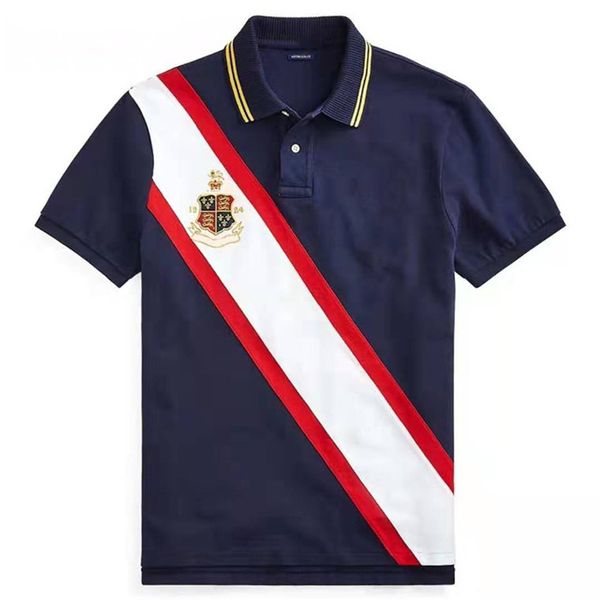 

classic polo horse designers men label shirts #rl015 essentials off luxury summer short sleeve fashion stylist white tees embroidery racing, White;black