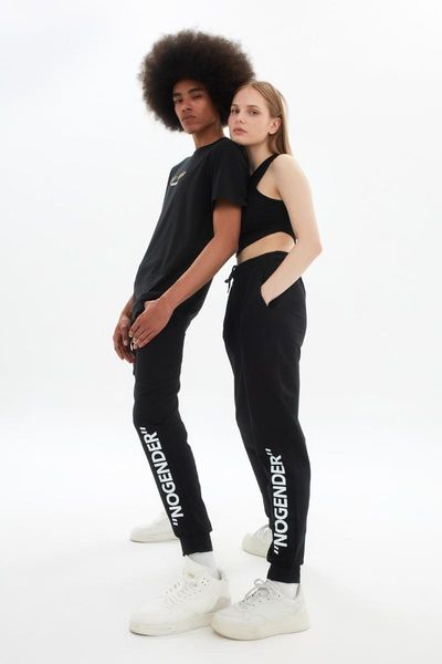 

running pants trendyol regular fit sweatpants tmnss21ea0218, Black;blue