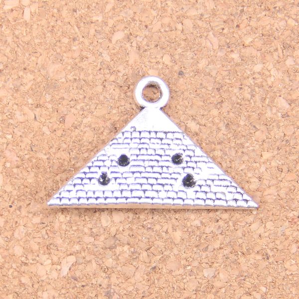 29 pz Argento Antico Placcato Bronzo Egitto piramide Charms Ciondolo FAI DA TE Collana Braccialetto Risultati Del Braccialetto 20*32mm