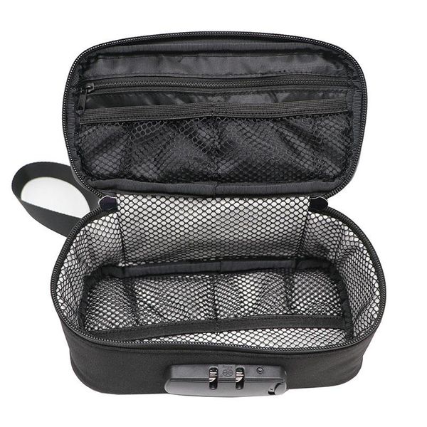 

hanging baskets travelling bag outdoor picnic moistureproof smell proof code lock carrier
